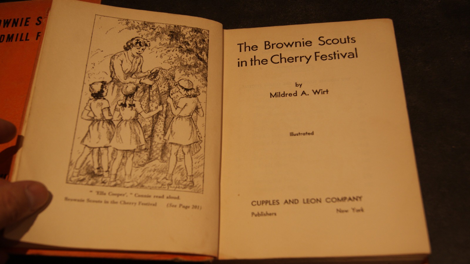 Lot of 3 Brownie Scouts Books by Mildred Wirt Silver Beach, Windmill Farm 1950s