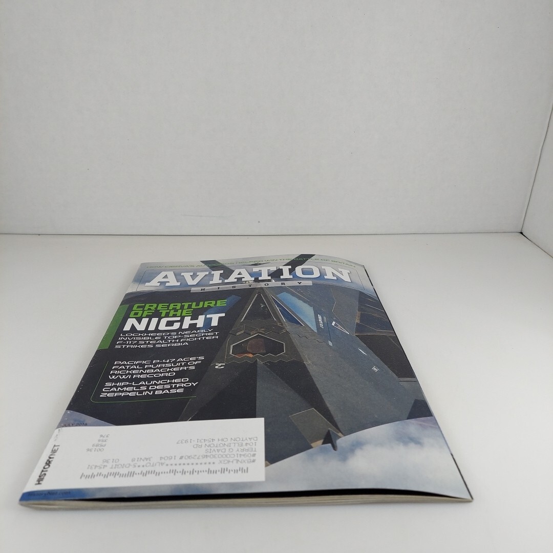 Aviation History Magazine July 2016 Lockheed F-117, Pacific P-47 Ace