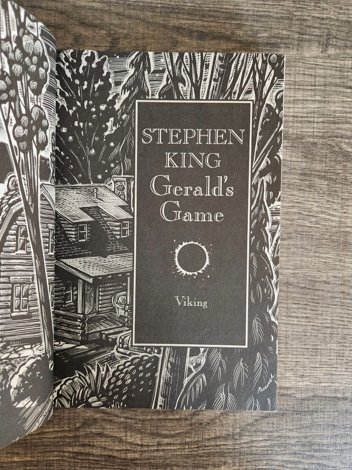Gerald’s Game Stephen King 1992 1st Book Club Edition Hardcover Vintage Horror