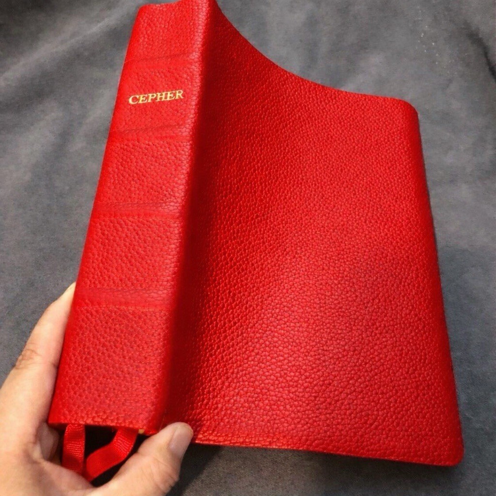 cepher bible Red Leather With Apocrypha Deuterocanonical