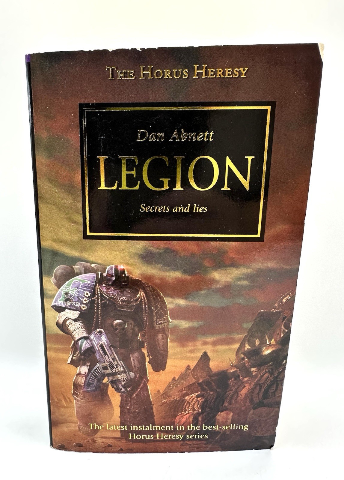 Legion by Dan Abnett The Horus Heresy Warhammer 40K First Printing MM PB Book