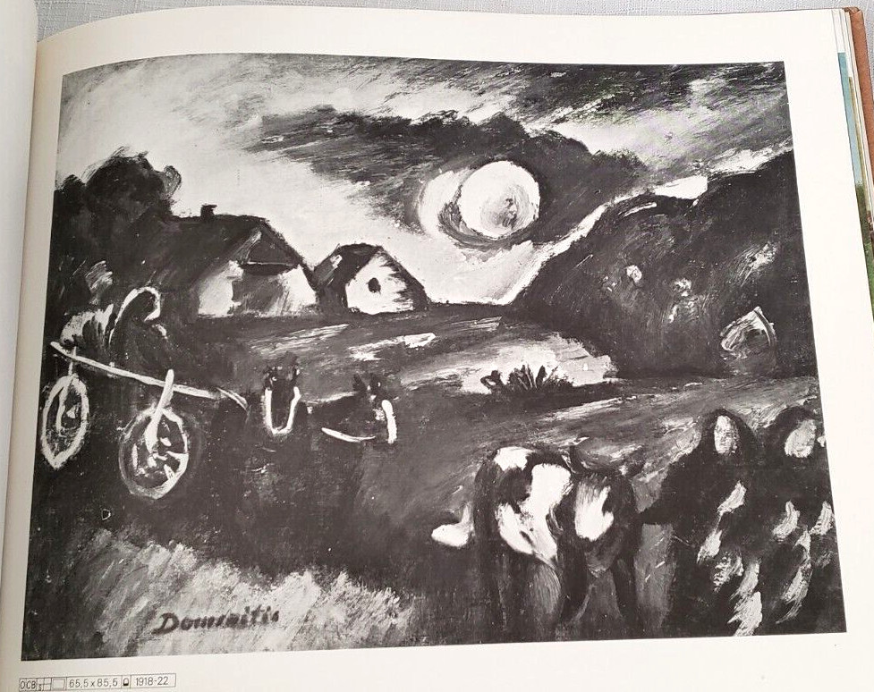 1976 ART OF PRANAS DOMSAITIS, Lithuanian, Expressionism, Realism, Edvard Munch
