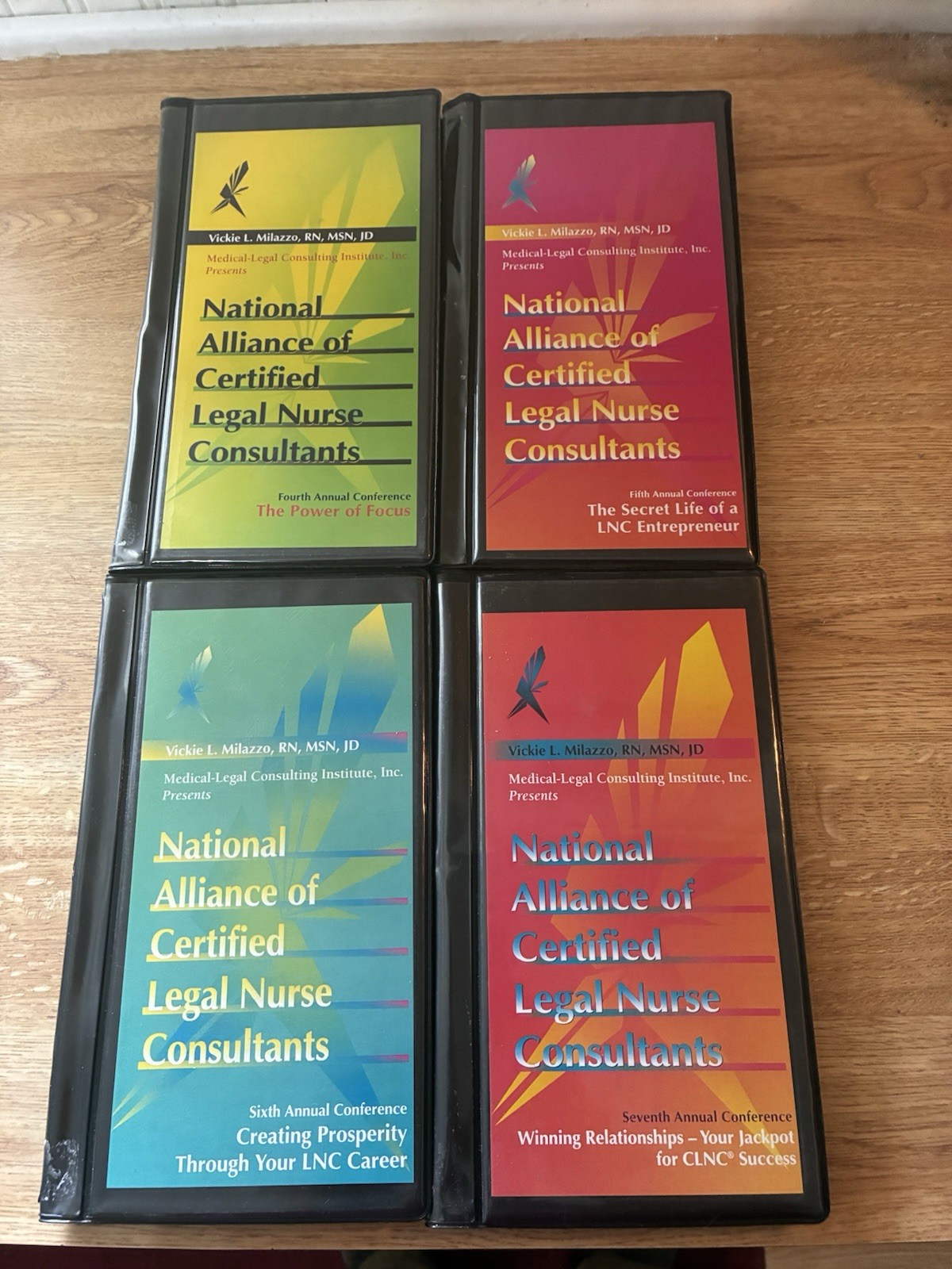 National Alliance of Certified Legal Nurse Consultants Complete Set Conf. DVDs