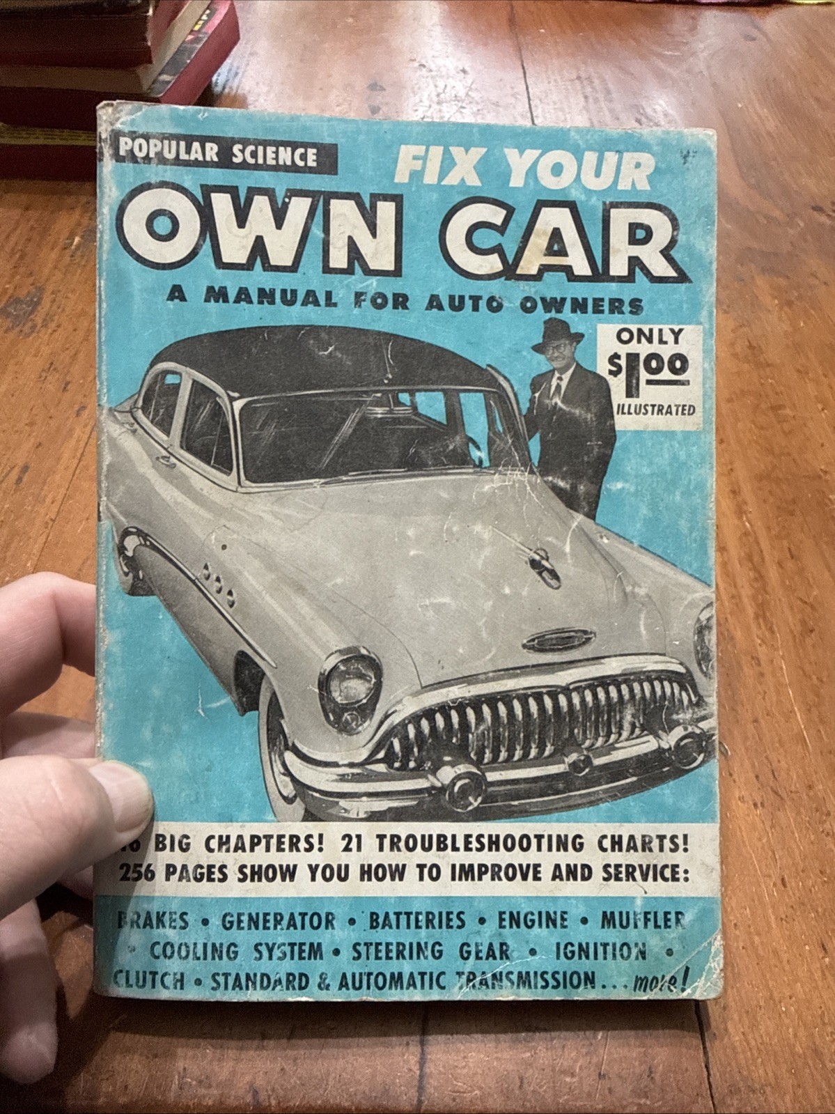 Popular Science Fix Your Own Car 1954 A Manual For Car Owners 256 Pages