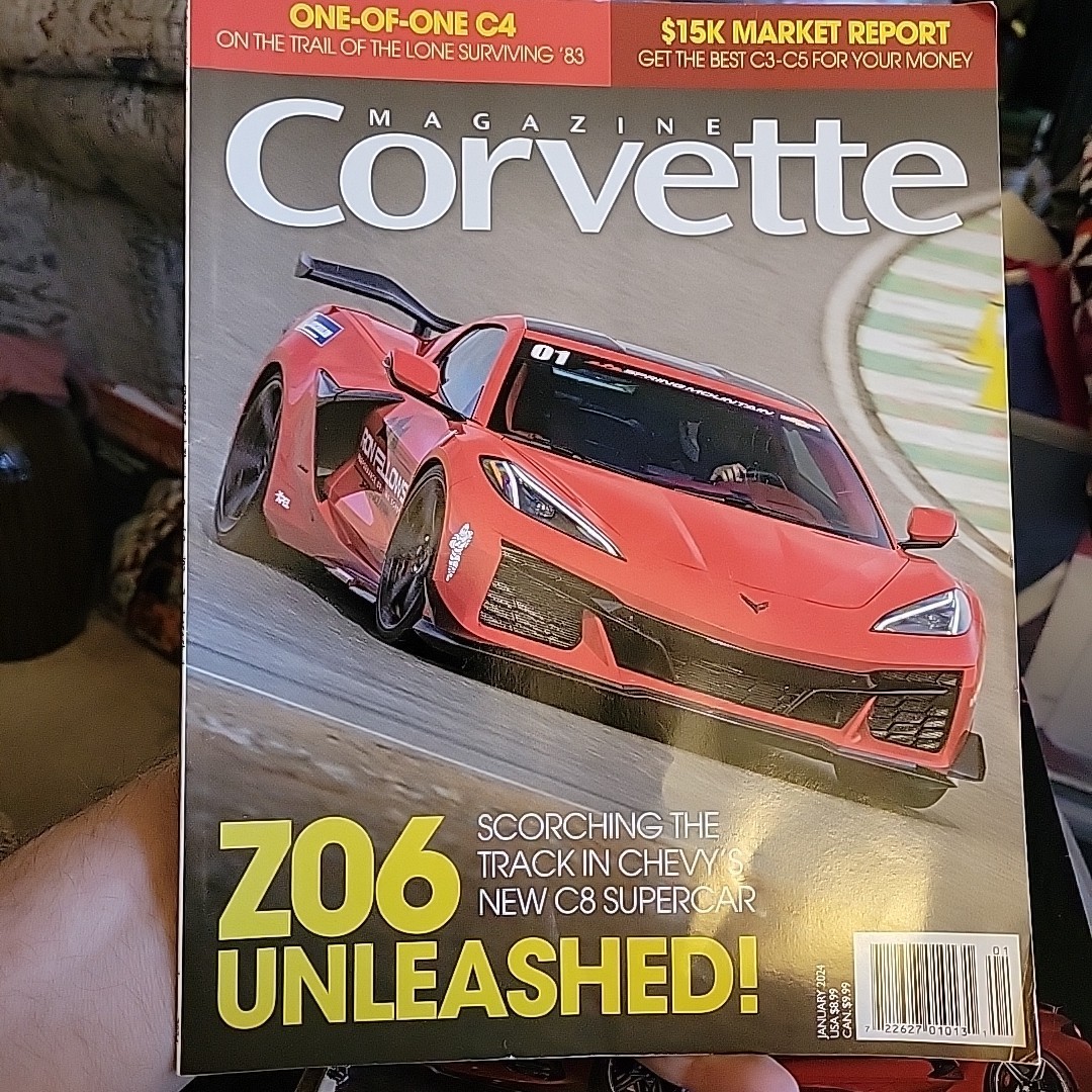 Corvette Magazine Lot of 7 – 2019-2024 List in Description