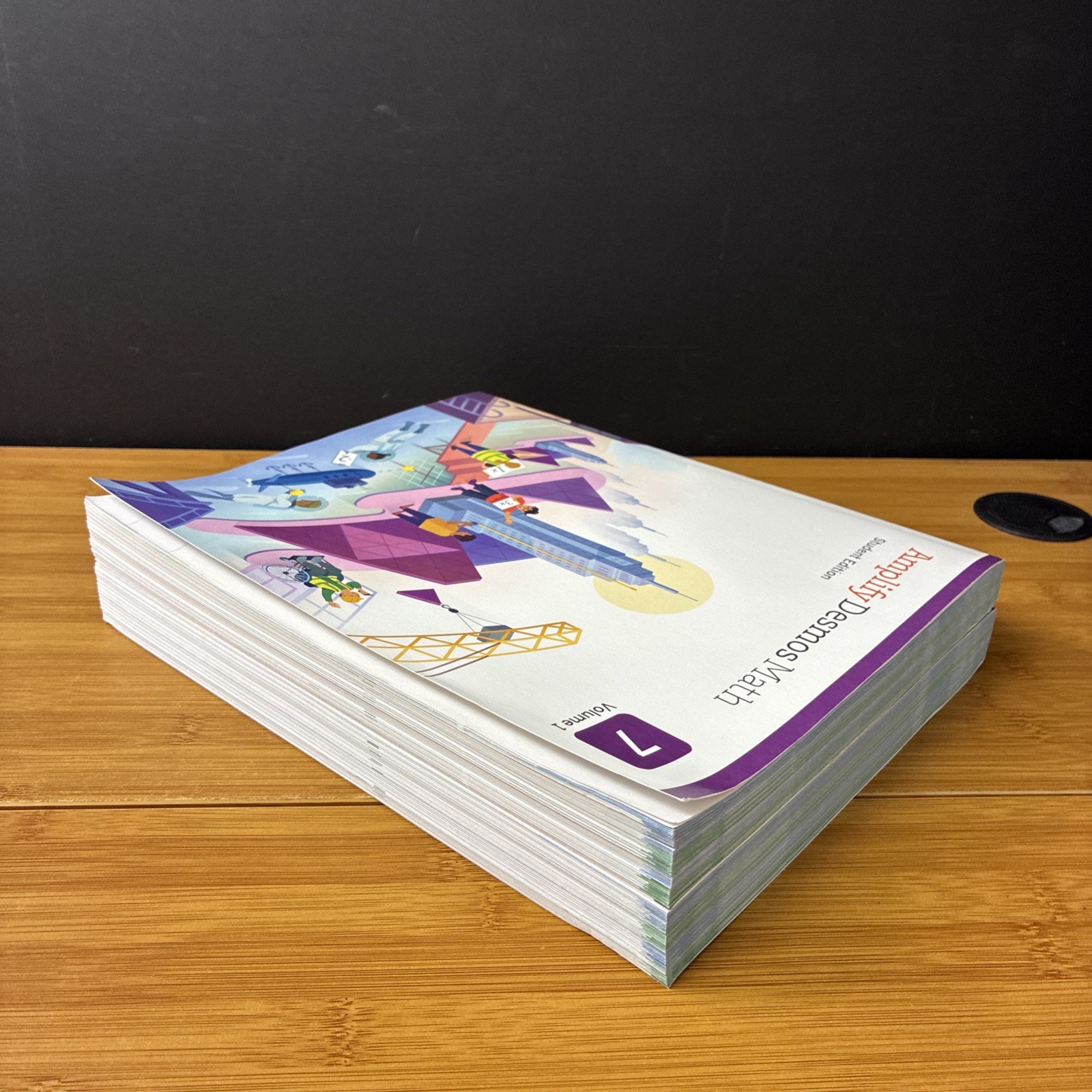 Amplify Desmos Math Student Edition Grade 7 Volume 1 & 2 Books 2026 New Unused
