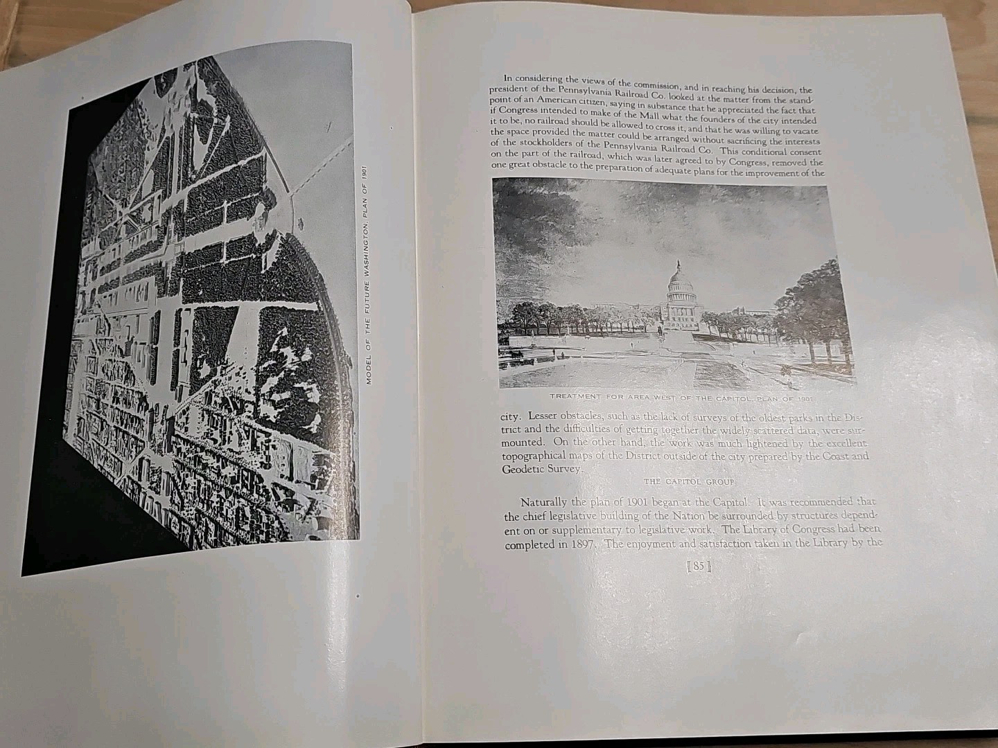 1932 HC Book “Washington – The National Capital” Caemmerer 736 Pages Limited #