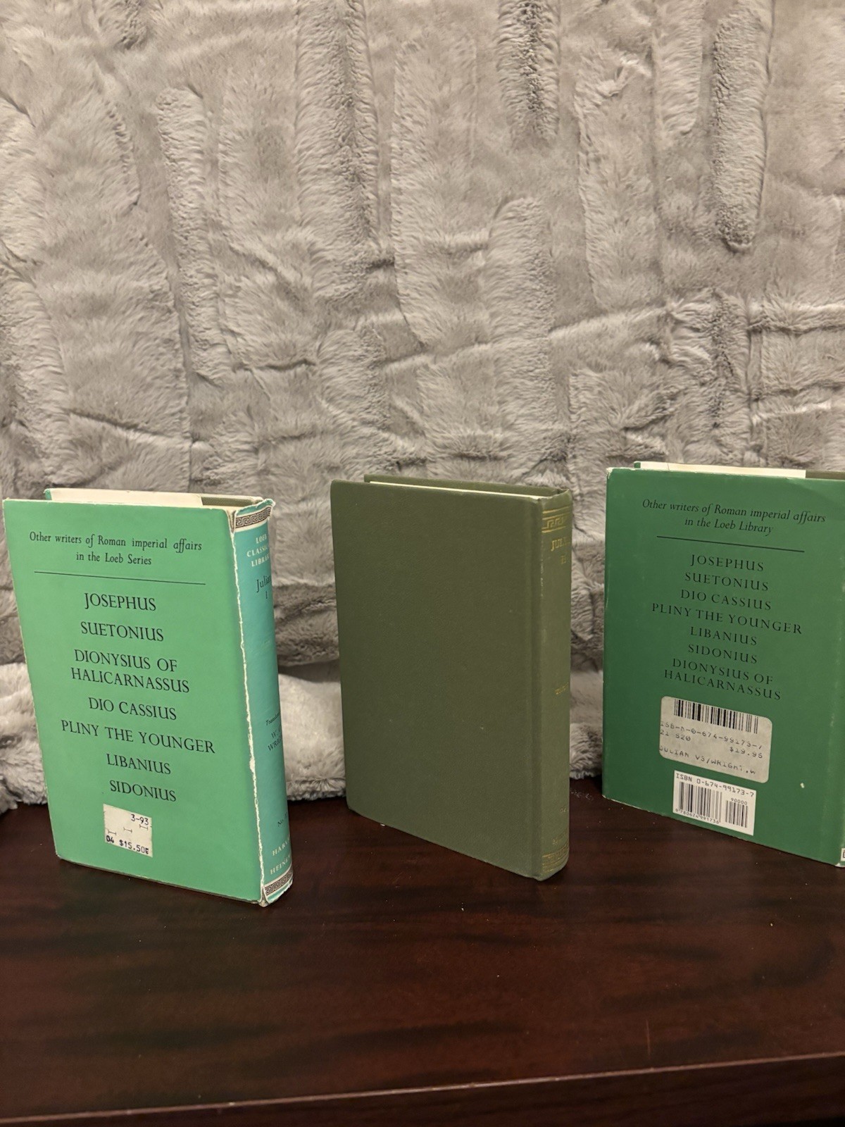 Loeb Classical Library Julian Volumes I-III Hardcover Box Set (Harvard)