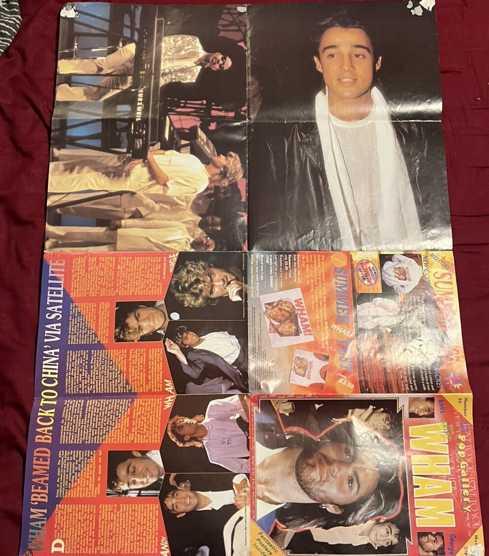 Pop Gallery Wham George Michael 1985 Poster