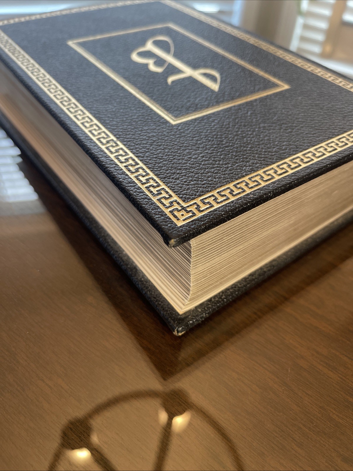 The Jerusalem Bible 1966 French Morocco Leather Doubleday Original 1st Print