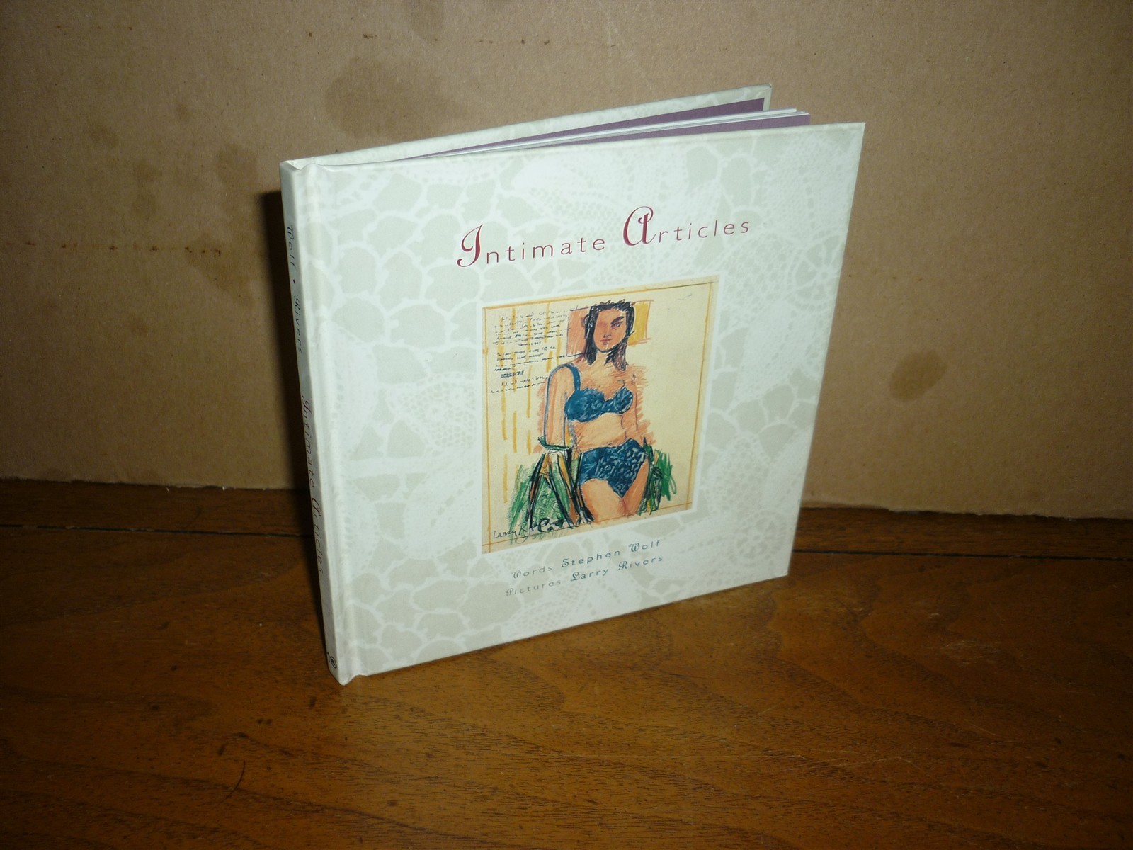 Stephan Wolf. Intimate Articles. Ten Speed Press, (1995). 1st ed. Fine copy..