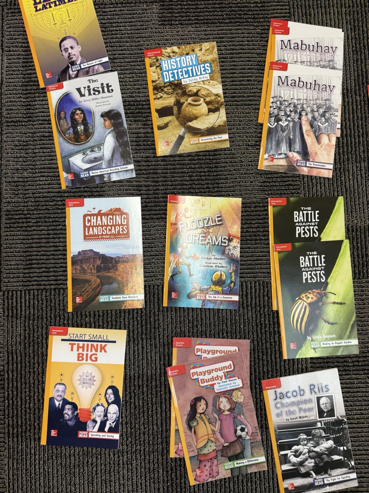 45 McGraw Hill Grade 4 Leveled Readers Classroom Book Lot Paired Read Homeschool