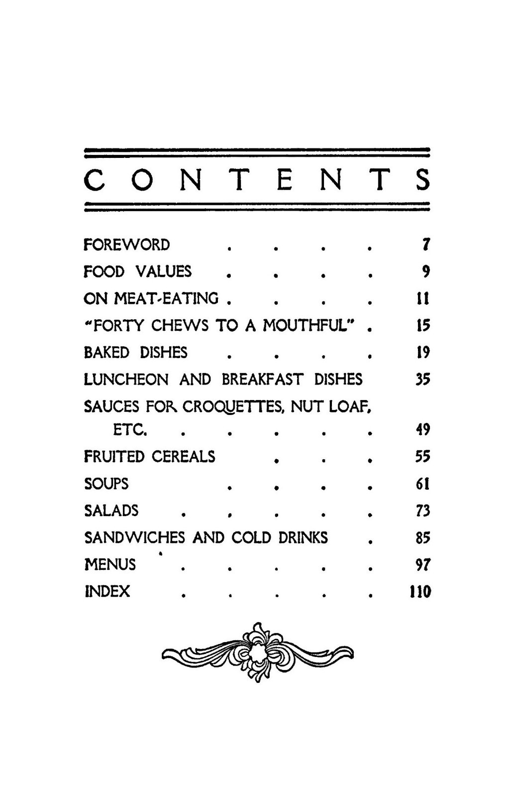 1907 Meat Substitutes Vintage Cook Book 111 Pages
