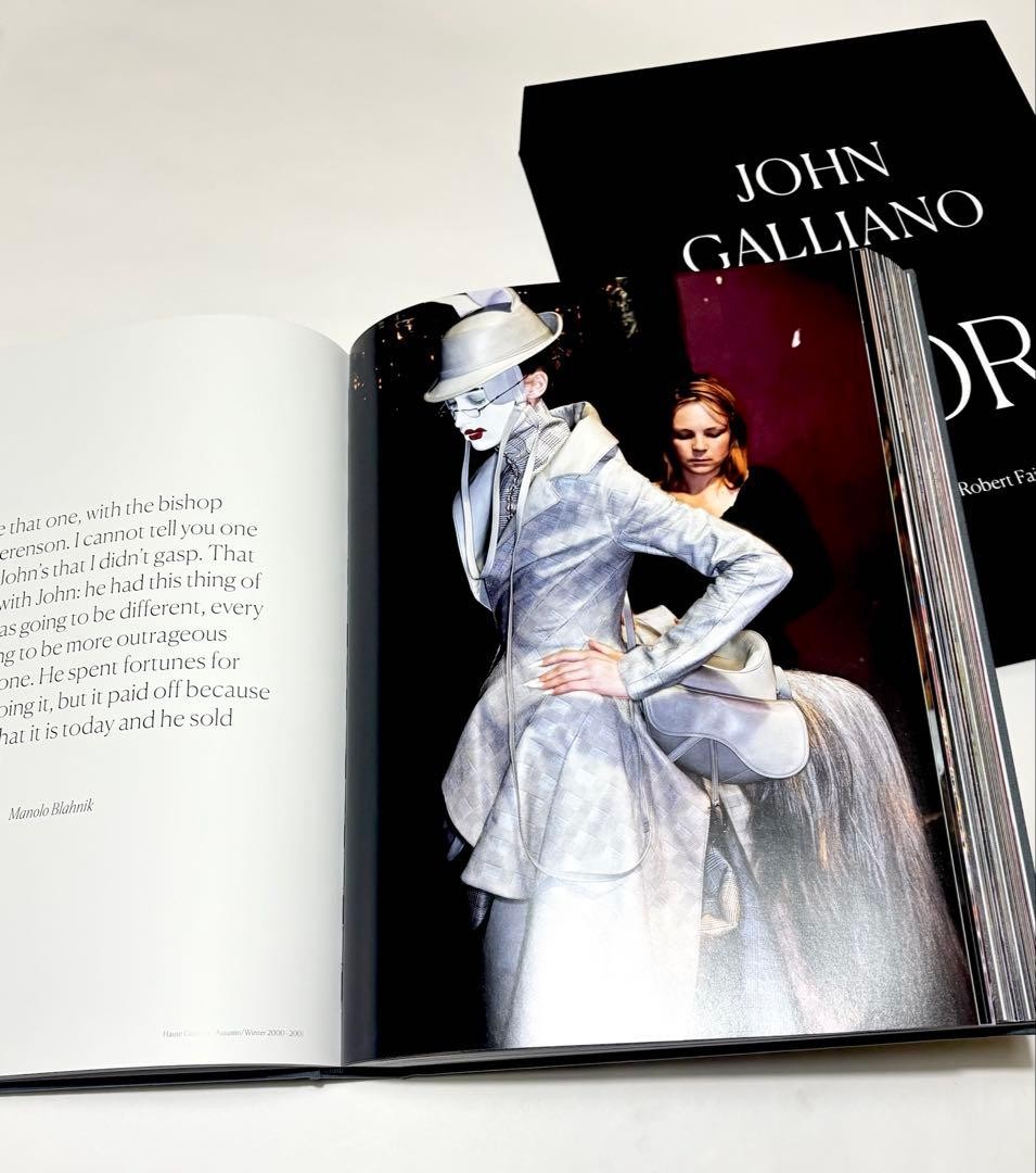 John Galliano for Dior Photography Book by Robert Fairer 431 Pages 38x28x5cm
