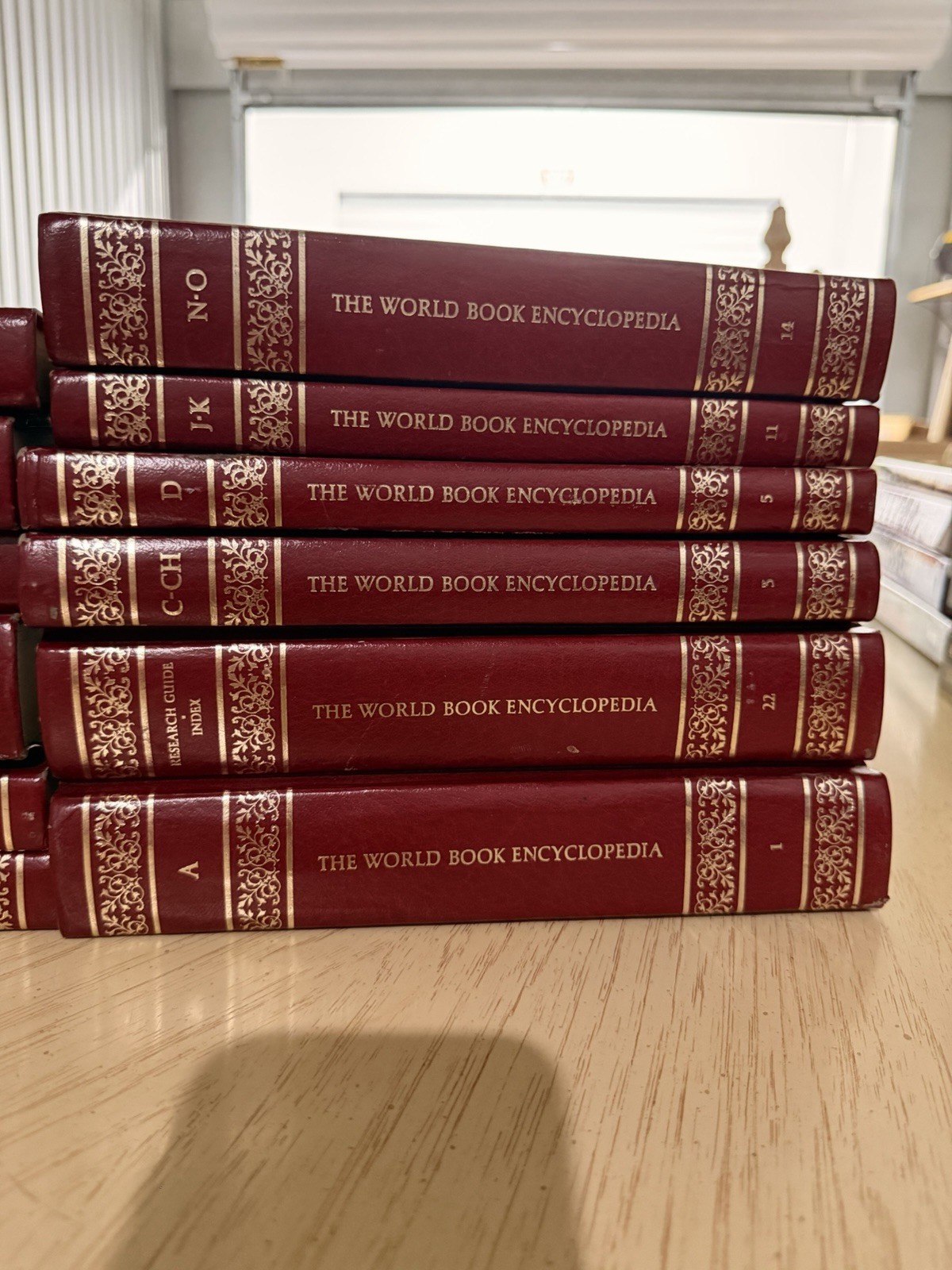 The World Book Encyclopedia set of 12 books)