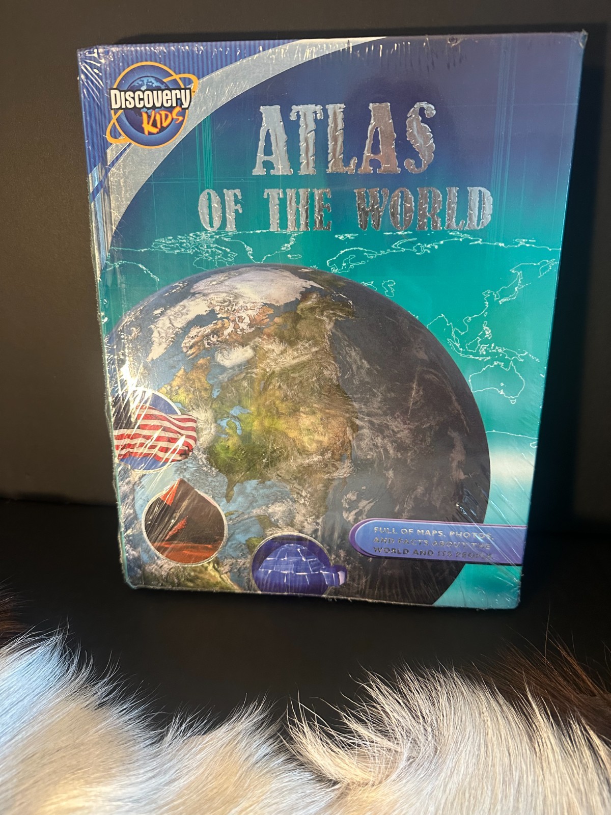 Atlas of the World: Discovery Kids by Parragon Books Hardcover LN Factory sealed
