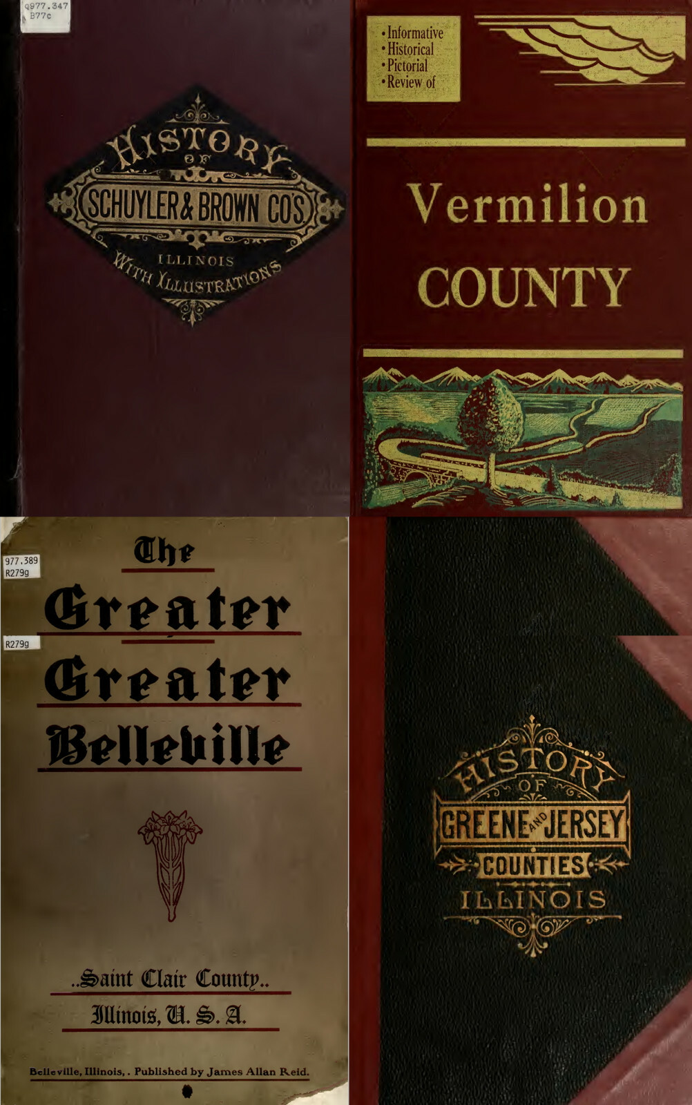 113 Old Books on Illinois History Genealogy Ancestry Family Records V.3 on USB