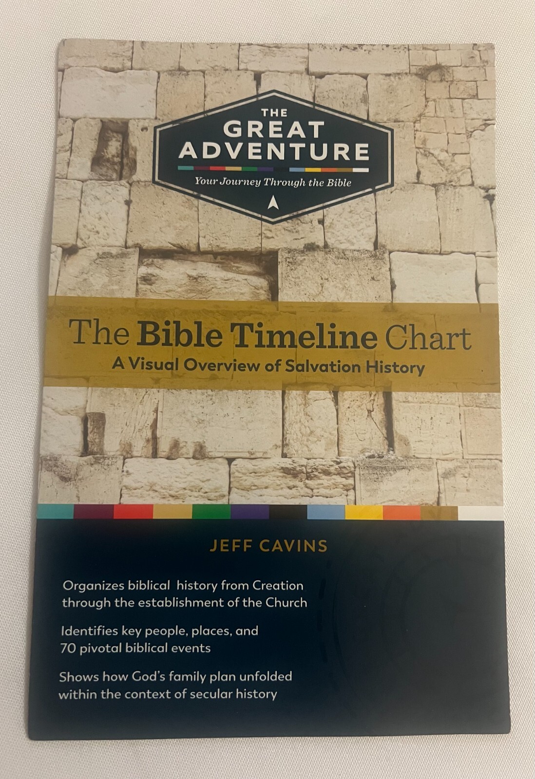 The Great Adventure- The Bible Timeline Chart By Jeff Cavins