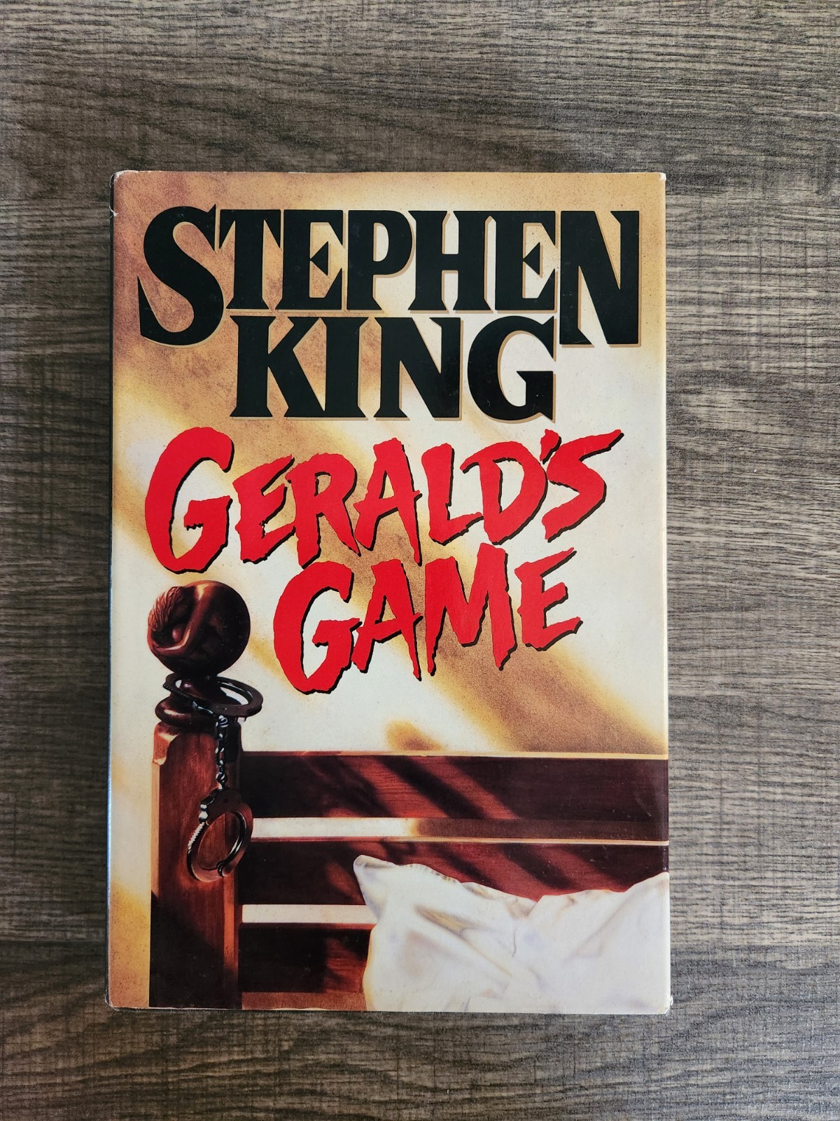 Gerald’s Game Stephen King 1992 1st Book Club Edition Hardcover Vintage Horror