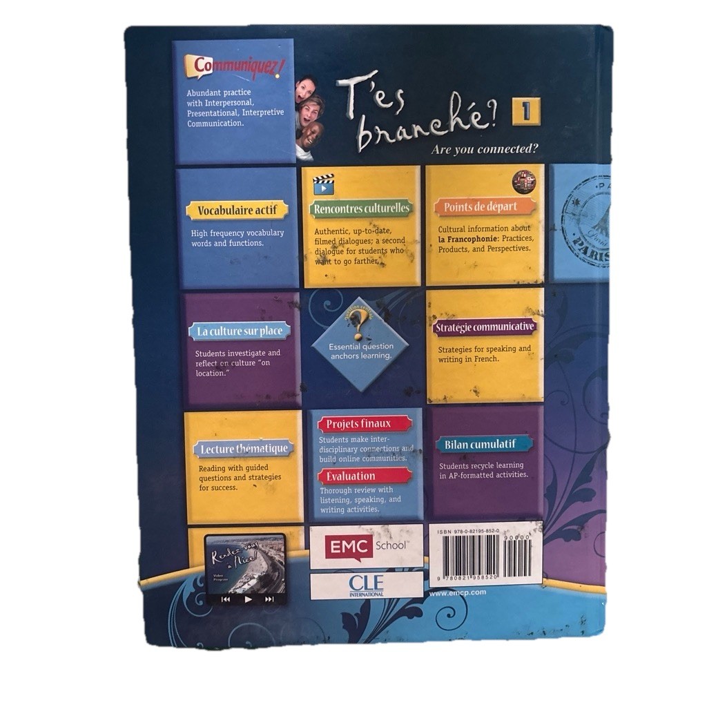 EMC World Languages Tes branche? 1 French A1 Beginner Language Course Book 2007