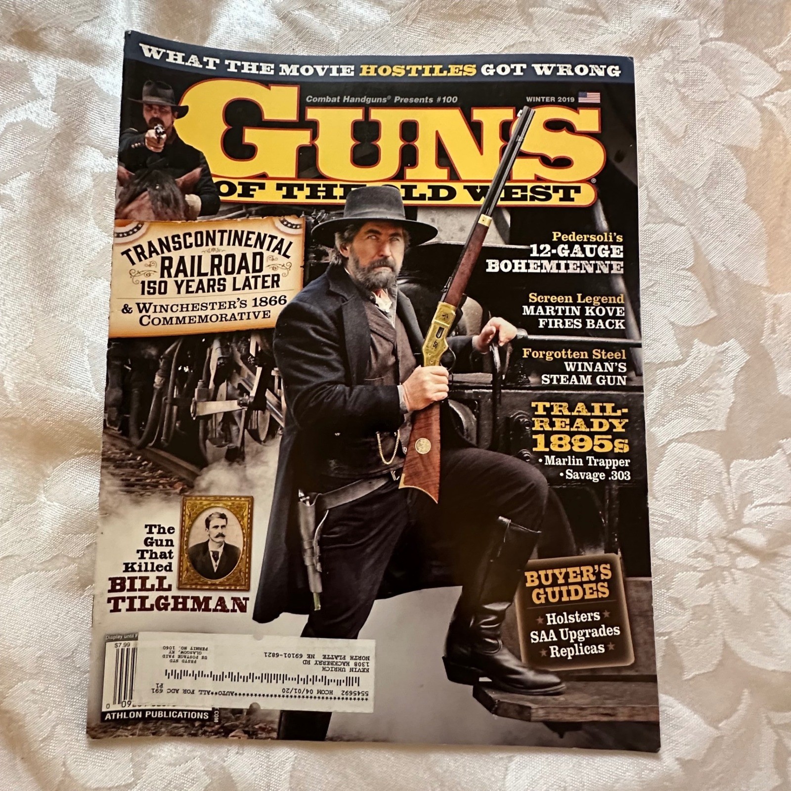 Guns of the Old West Magazine Lot Multi Excellent 2019 Deadwood Issues History