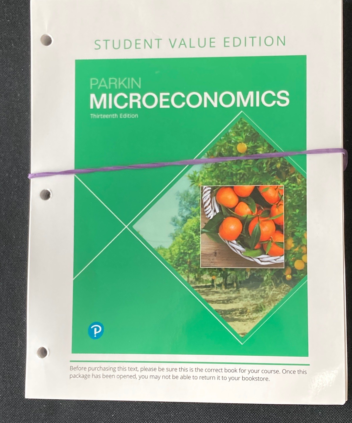Microeconomics – Loose Leaf, by Parkin Michael, Very Good, FREE SHIP