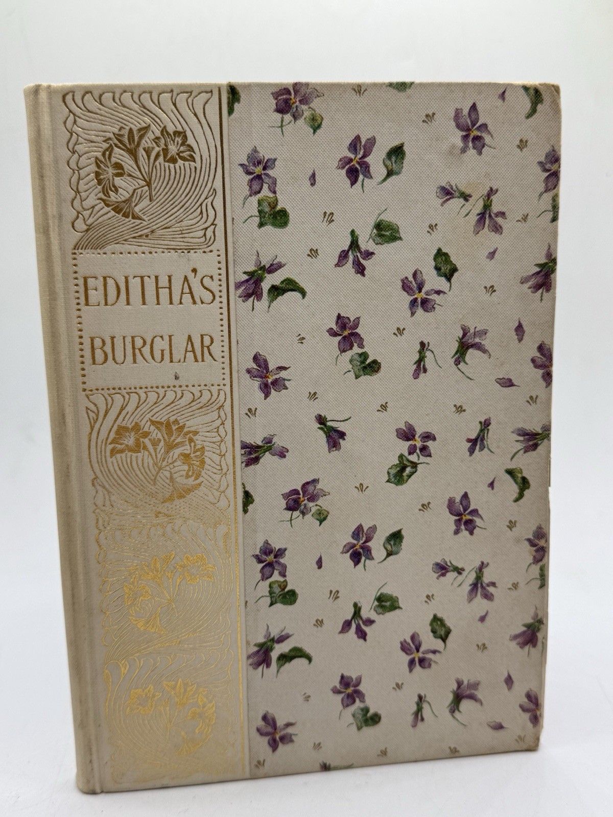 Antique 1899 Book by Frances Hodgson Burnett Editha’s Burglar Illustrated
