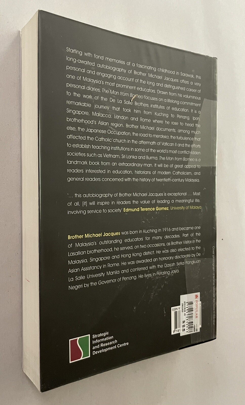 Brother Michael Jacques The Man from Borneo An Autobiography (Christianity)