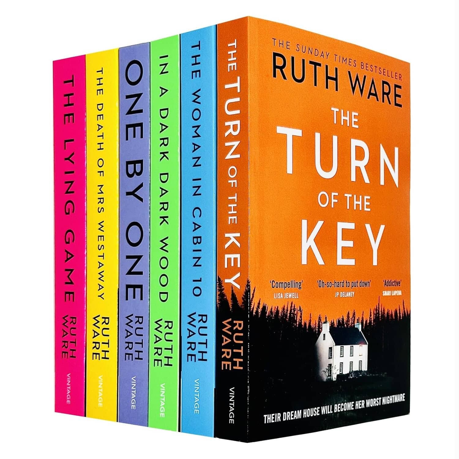 Ruth Ware Collection 6 Books Set – Fiction – Paperback