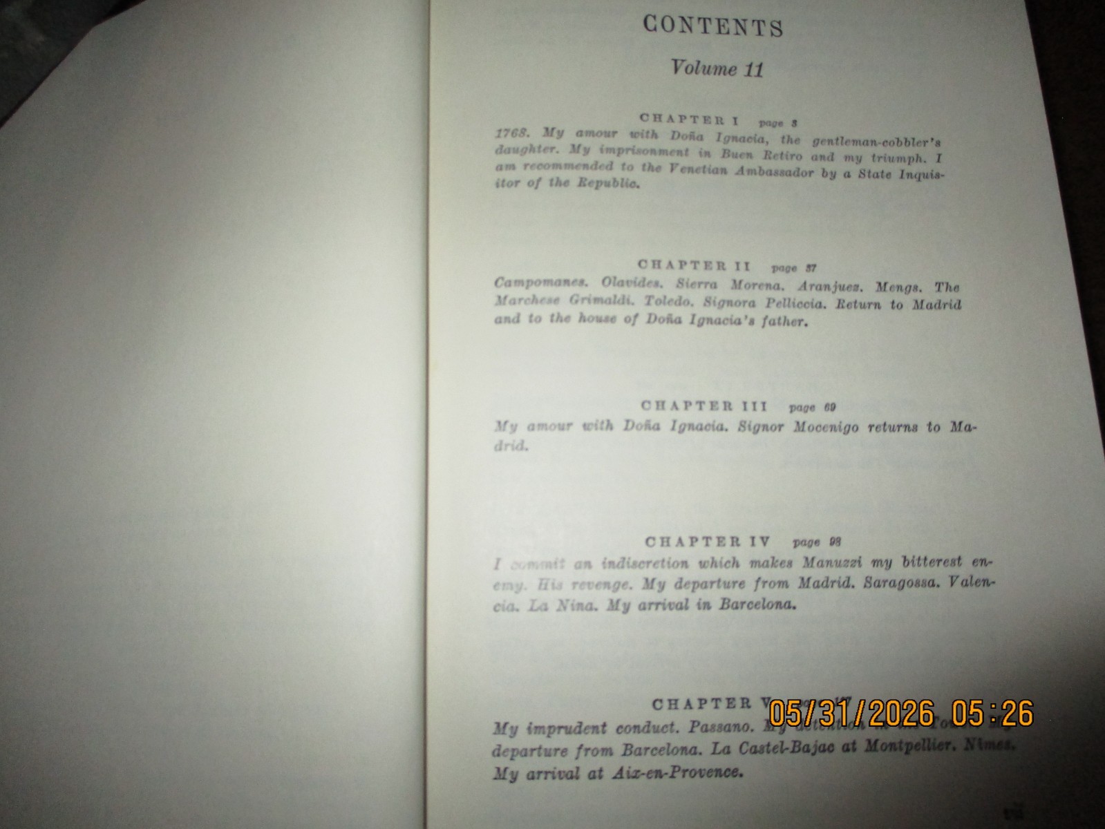 Giacomo Casanova History of My Life Volumes 1-12 (bound in 6.) Slipcased.