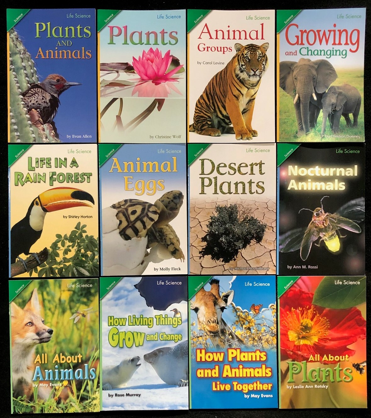 2nd Grade LIFE SCIENCE Curriculum Readers (12 books) Teachers/Homeschool/Tutors