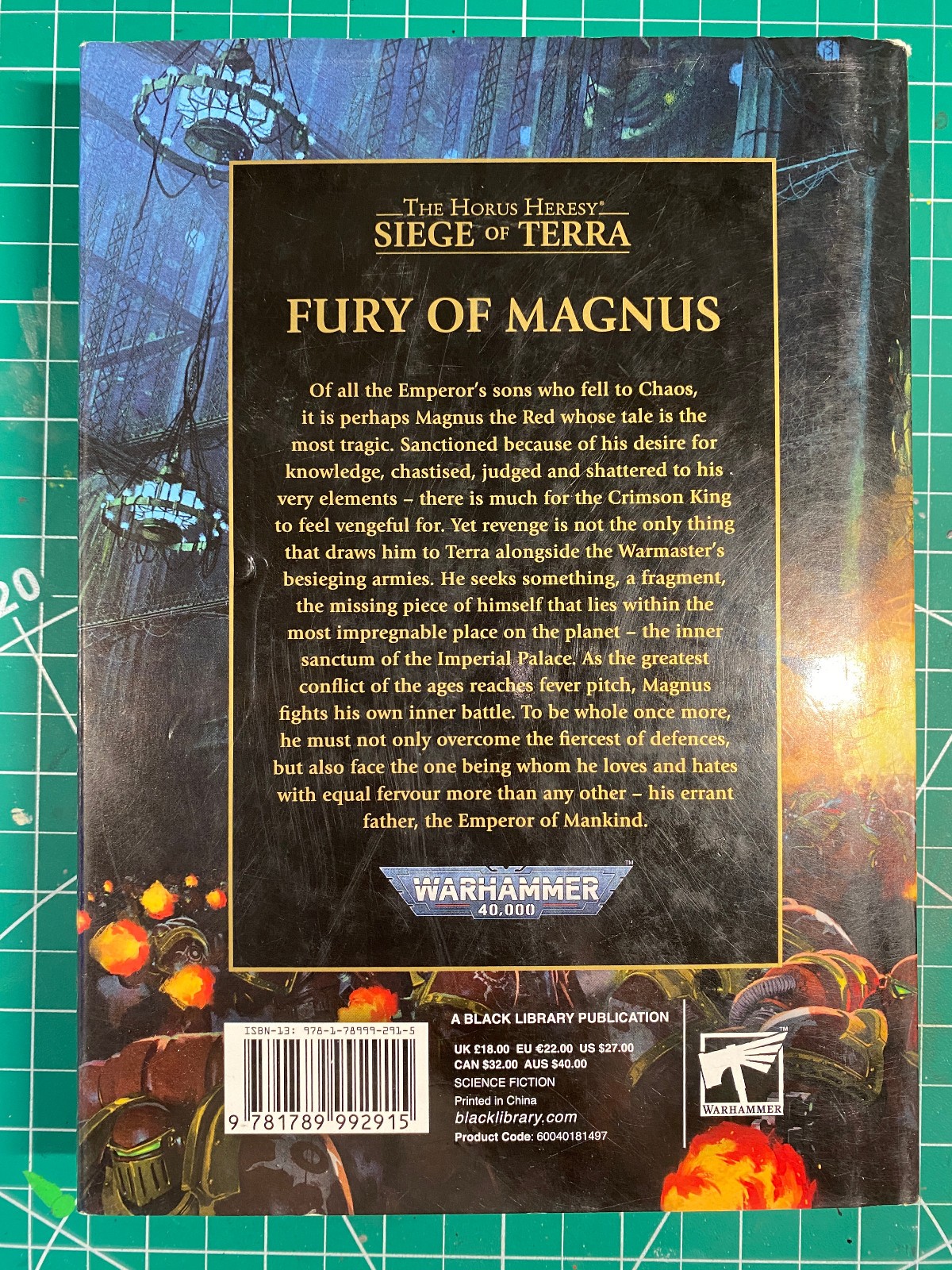 Fury of Magnus by Graham McNeill (2021, Hardcover) Black Library