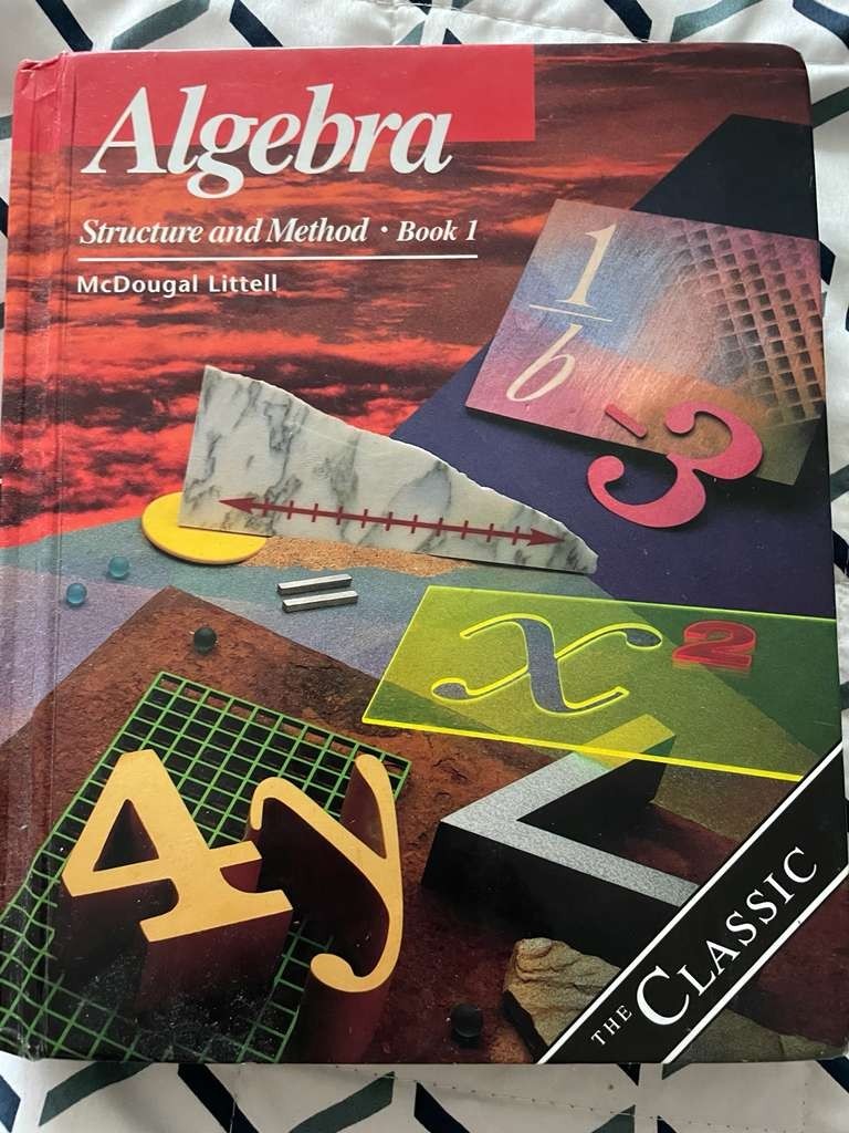 McDougal Littel Algebra Structure and Method Book 1