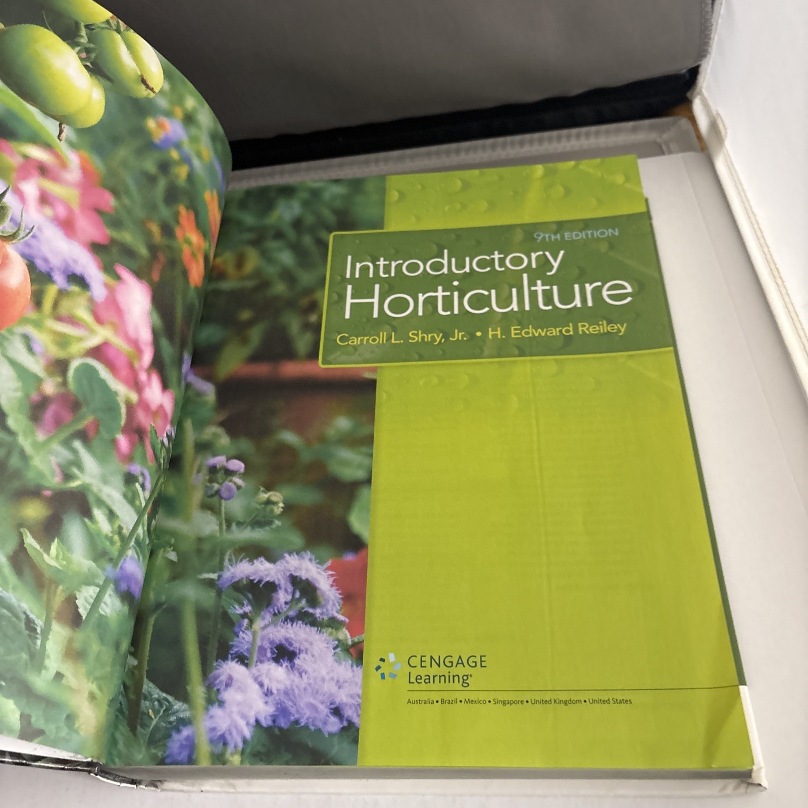 Introductory Horticulture 9th Edition Hardcover Shry Reiley