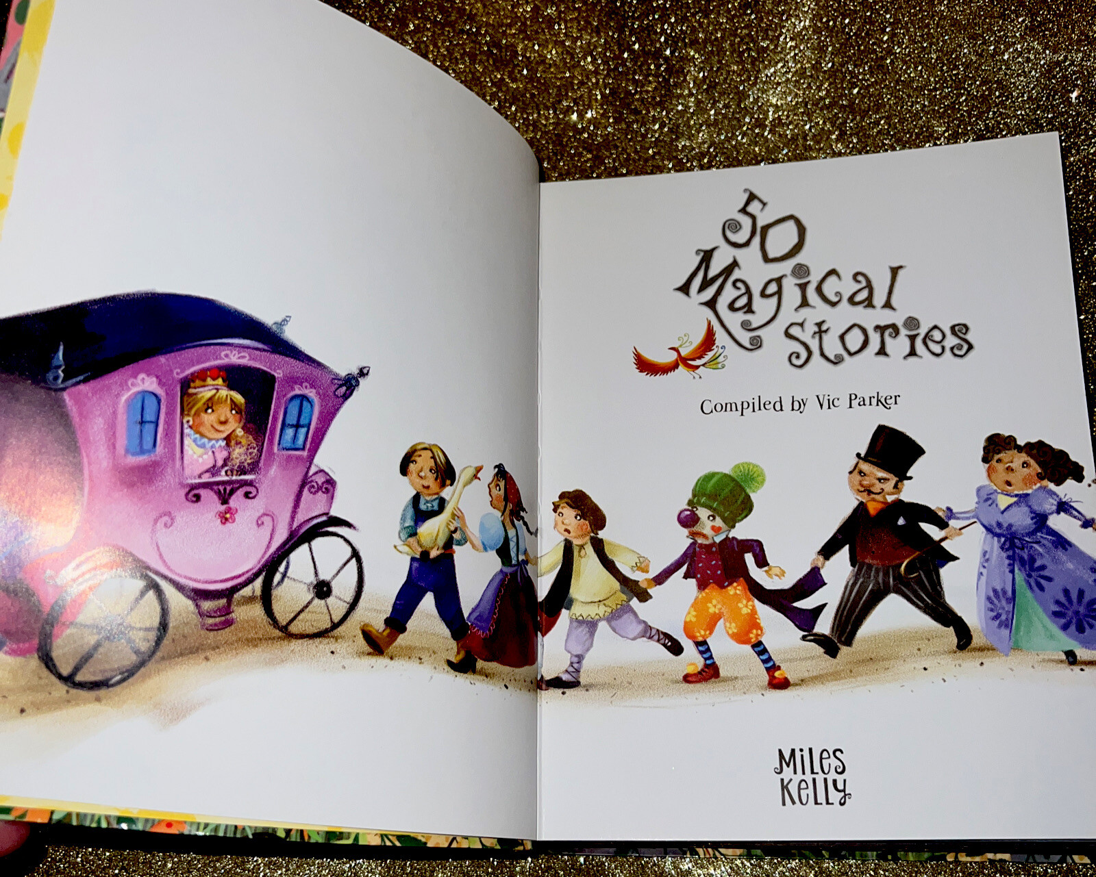Magical Stories by Miles Kelly. Big Book of 50 Stories. 512 pages. Good