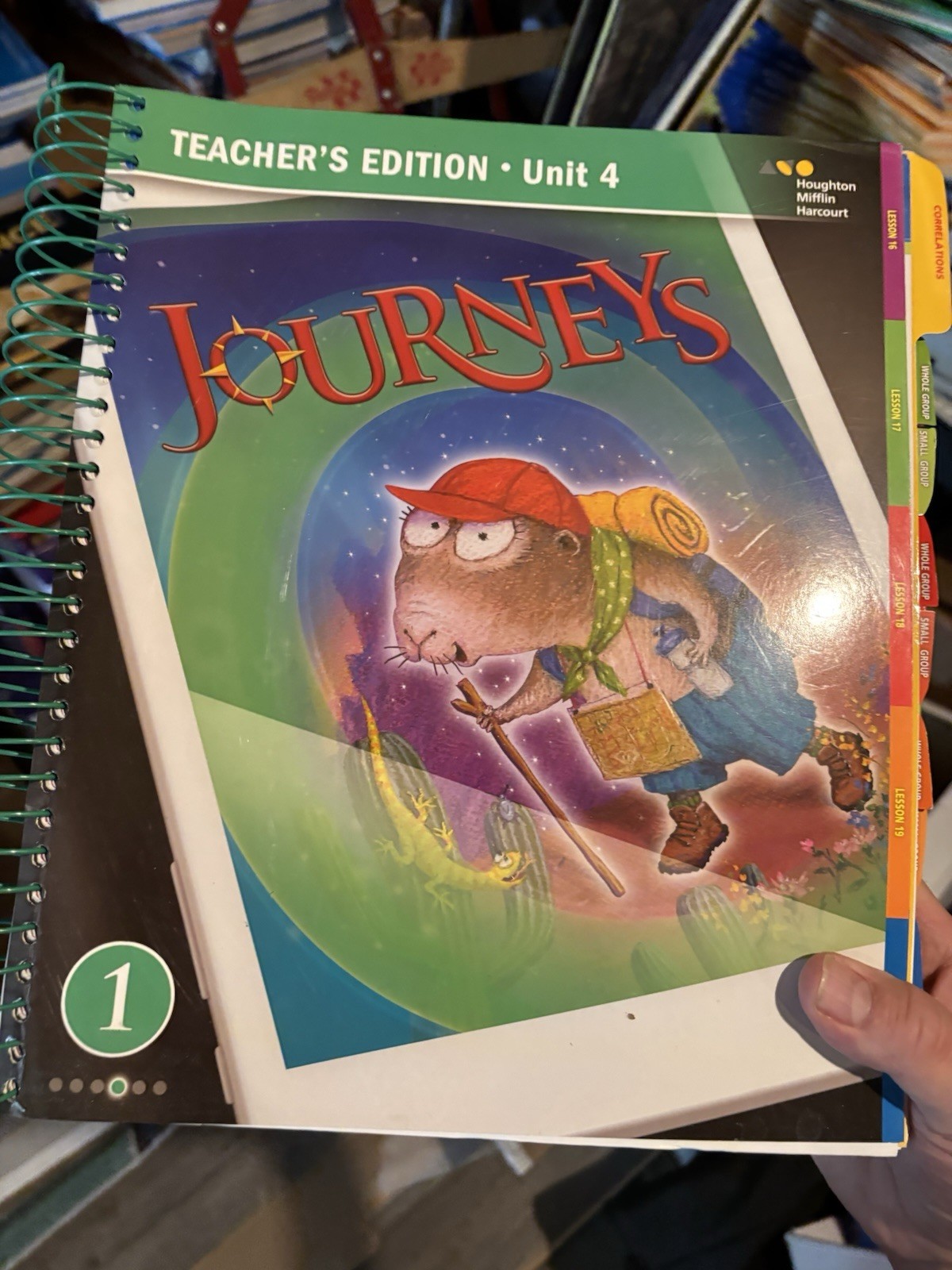 2017 Journeys Houghton Mifflin Grade 1 Teacher’s Edition Units 1-6