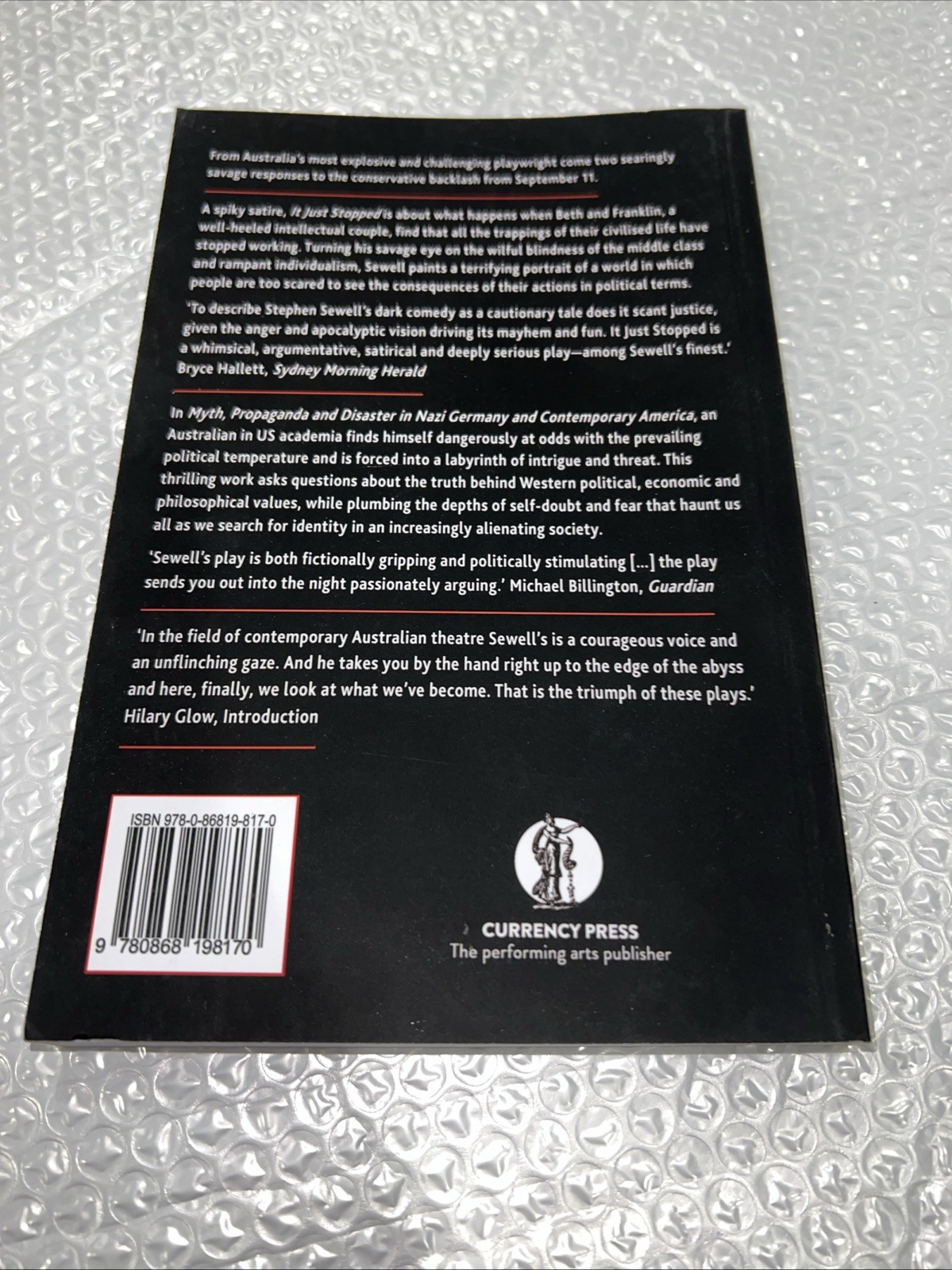 Myth, Propaganda and Disaster in Nazi Germany and Contemporary America and It Ju