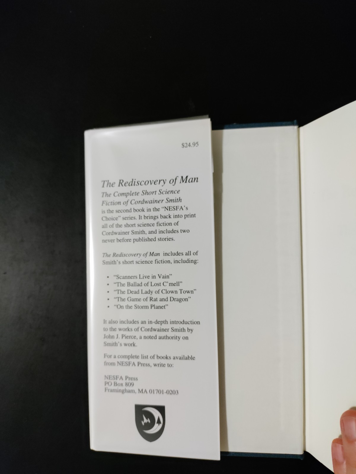 Rediscovery of Man by Cordwainer Smith 1993 HCDJ First Edition