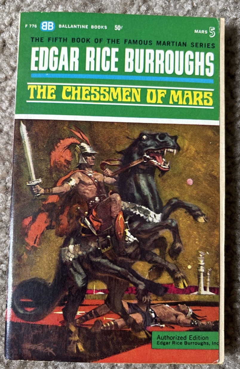 Vtg Edgar Rice Burroughs 1-11 Mars Paperbacks Martian Tales