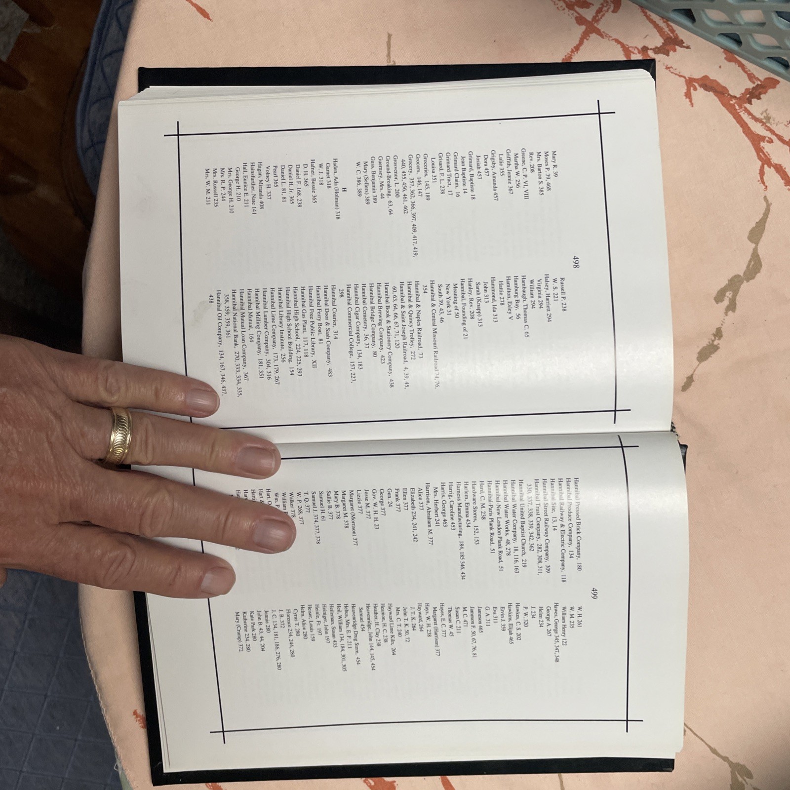 “Mirror of Hannibal” Revised Edition 1990 By J. Hurley and Roberta Hagood