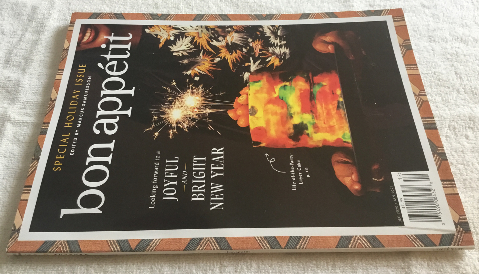 Bon Appétit December 2020 / January 2021 Special Holiday Issue Marcus Samuelsson