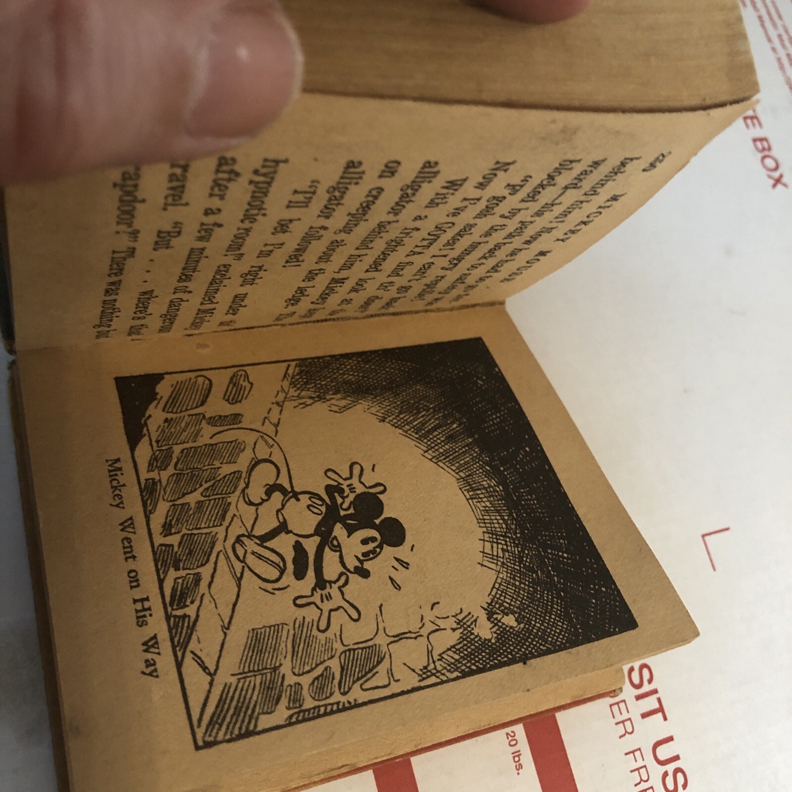 Mickey Mouse in Blaggard Castle #726 V.G. Condition W/ 2 Loose Pages.1934