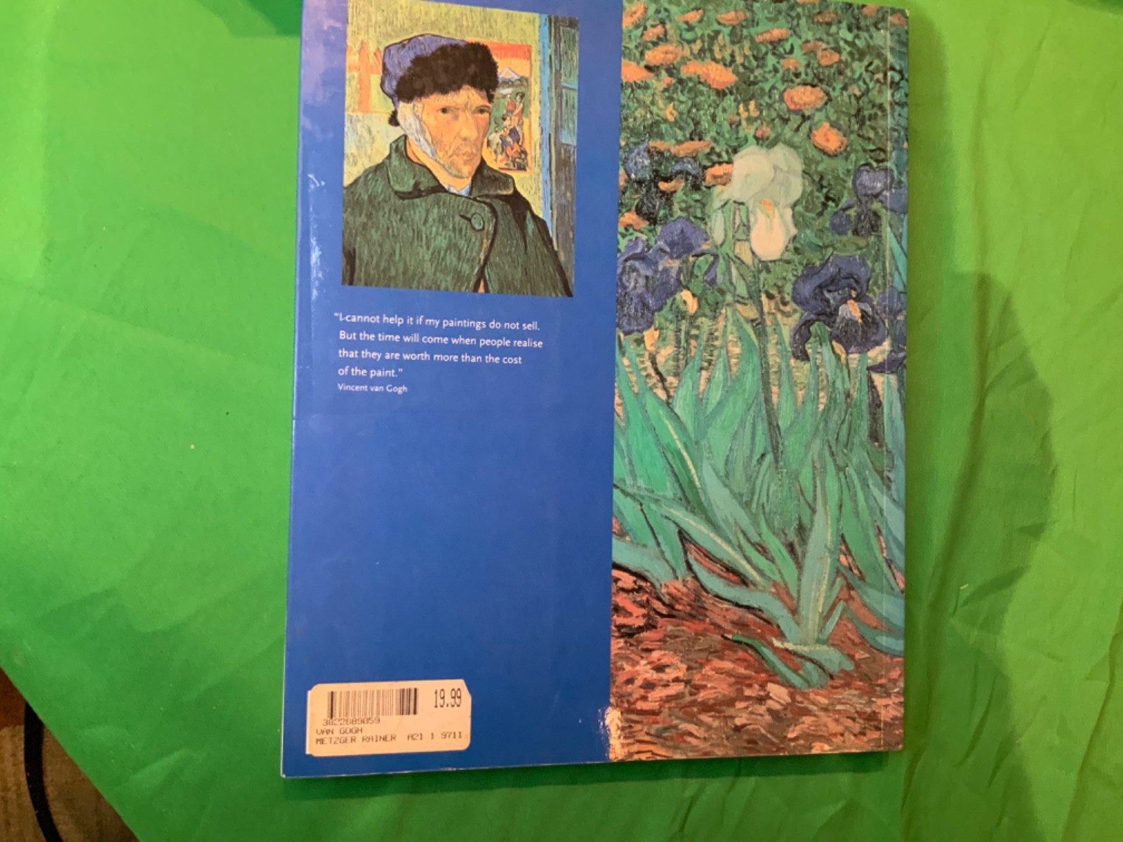 Van Gogh Portfolio – Large Poster Paperback By Vincent Van Gogh – 15 1/2” x 12”