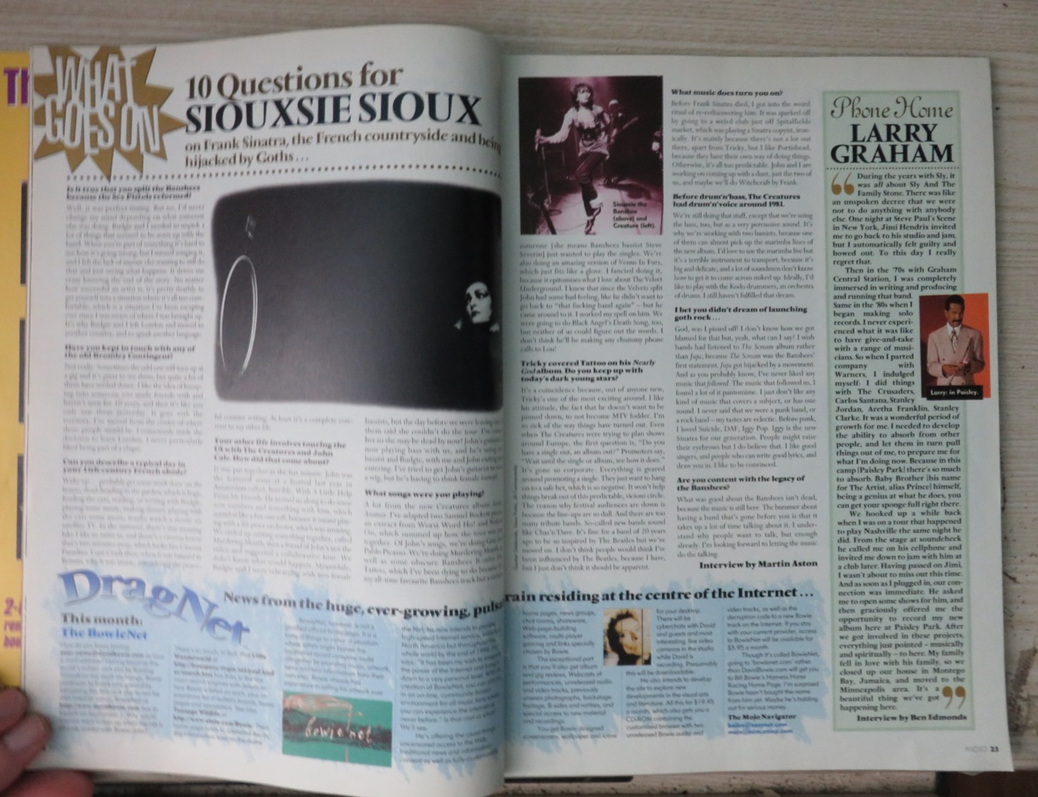 MOJO SEP 1998 ~KEITH MOON /BOB MOULD/GORKY’S ZYGOTIC MYNCI/PAGE & PLANT/ARCHIES