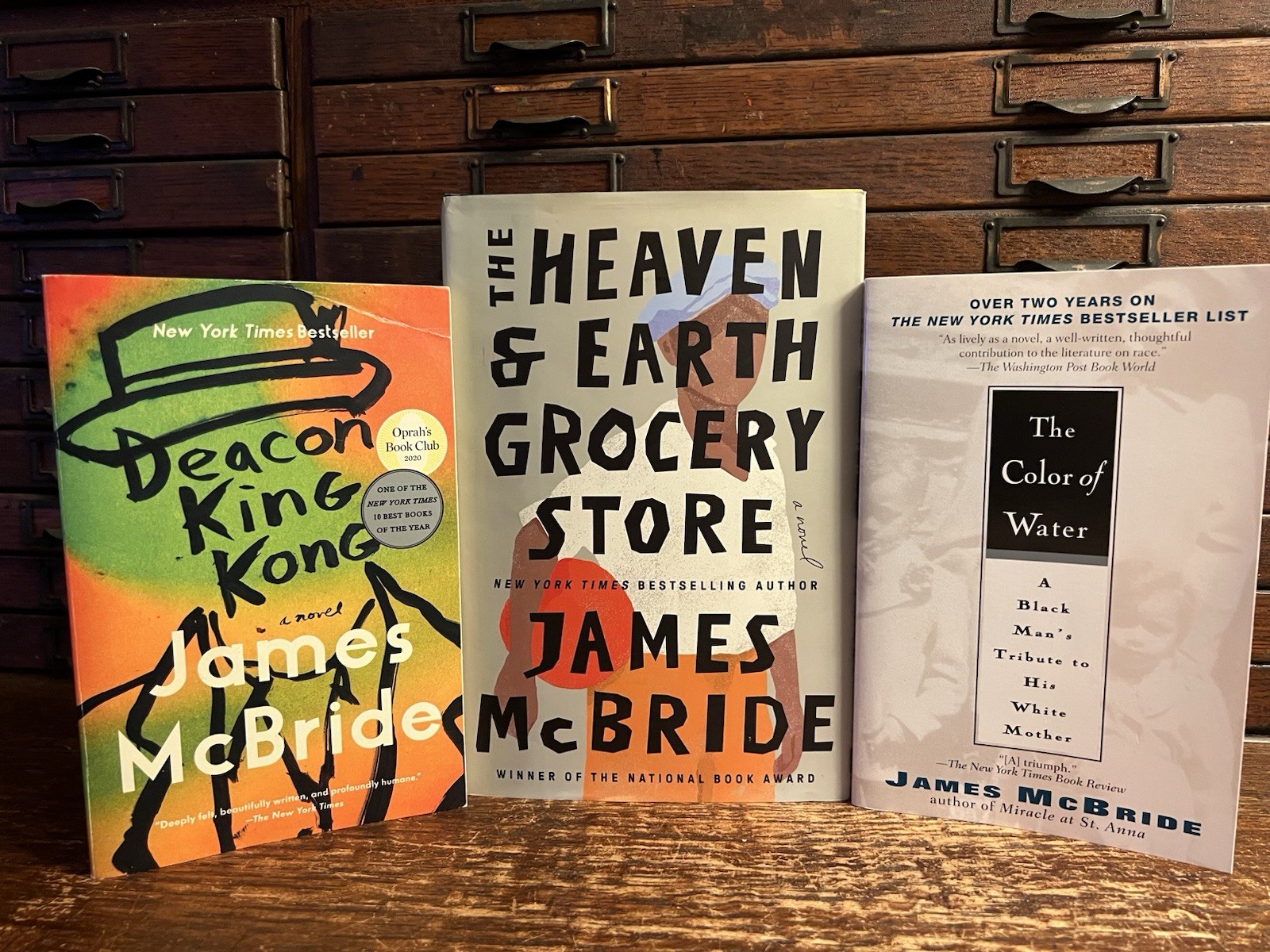 Lot 3 James McBride Book Heaven Earth Grocery Store Deacon King Kong Color Water