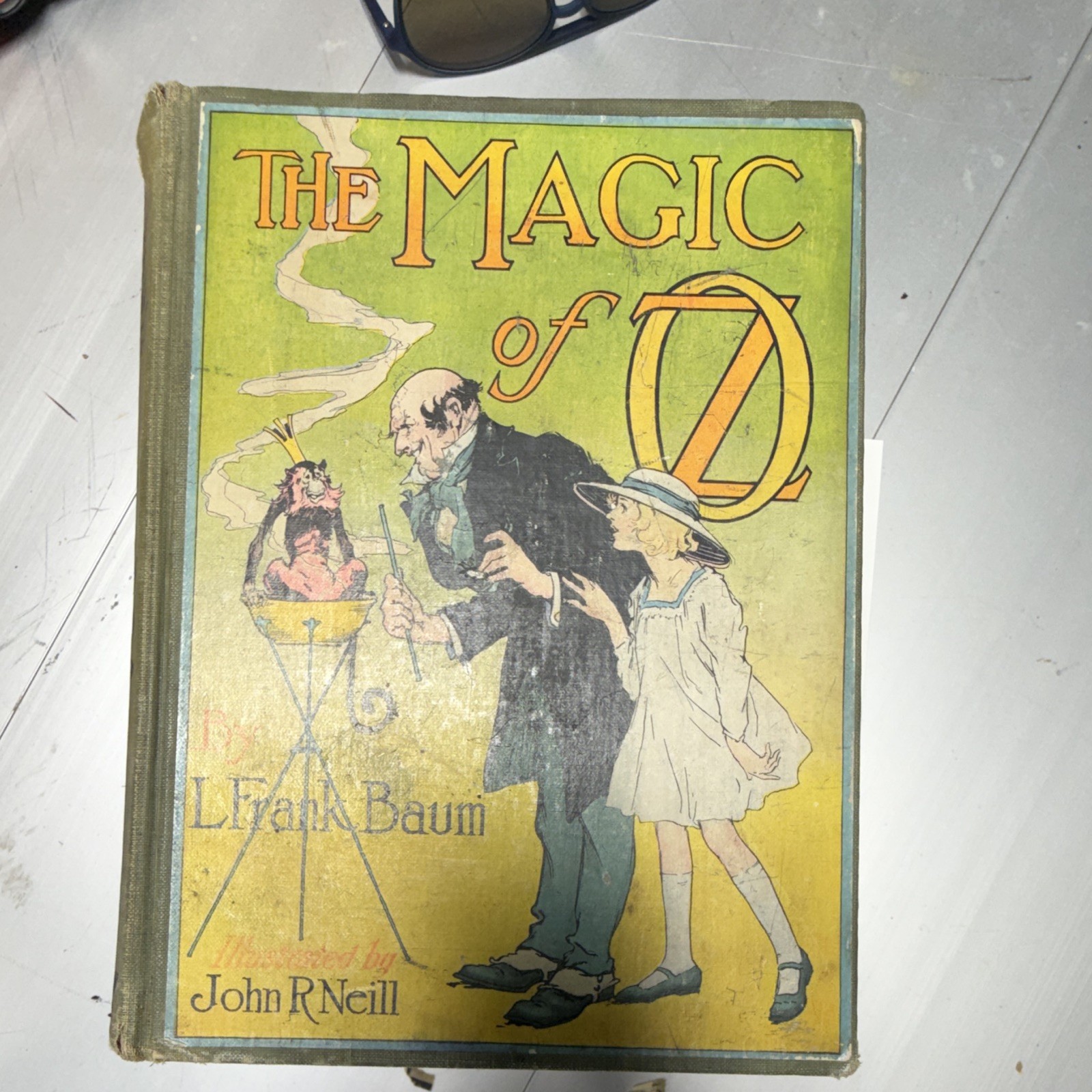 L. Frank Baum Lot 5 Wizard of Oz HC Reilly & Lee Illus John R. Neill