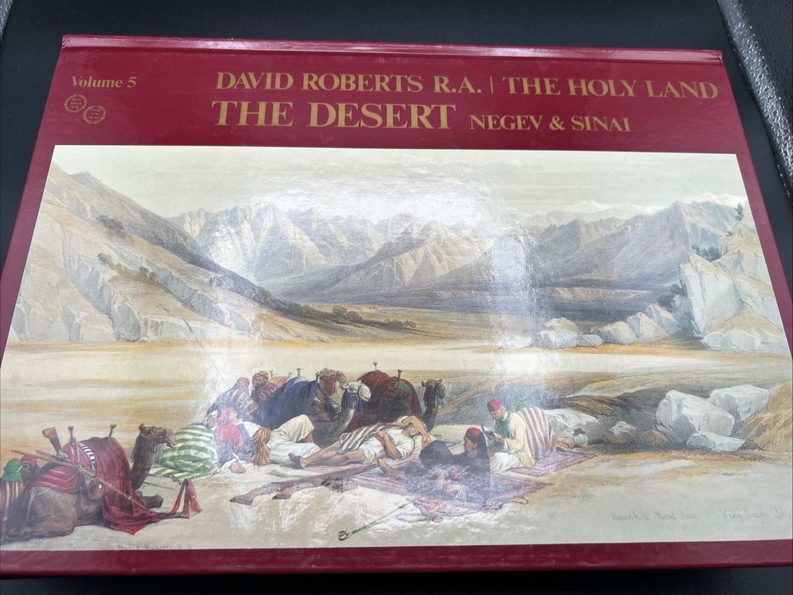 David Roberts The Holy Land 1982 Complete 5-Volume Boxed Set – Books Very Good!