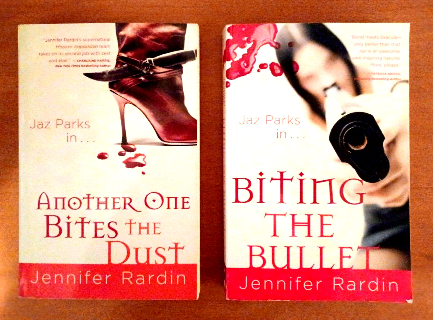 3 Jaz Parks novels-Jennifer Rardin-Books #1-#3 of the series-free shipping