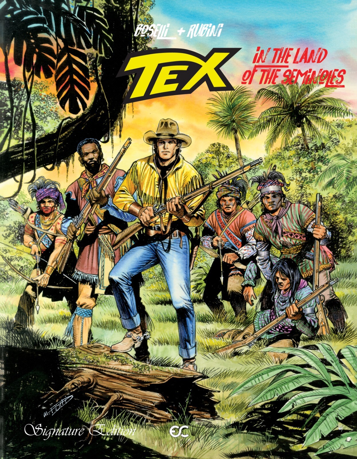Tex: In the Land of the Seminoles (2022 Hardcover), Boselli, Rubini, Dotti