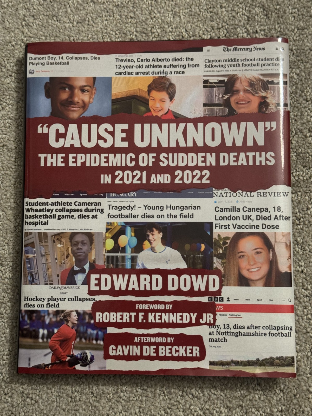 Cause Unknown: The Epidemic of Sudden Deaths in 2021 & 2022 by Ed Dowd: NEW